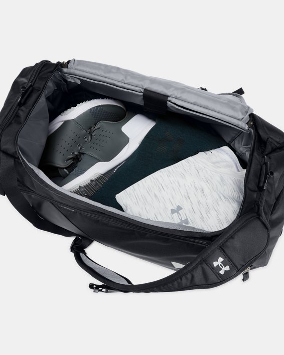Men's UA Contain 4.0 Backpack Duffle, Black, pdpMainDesktop image number 4